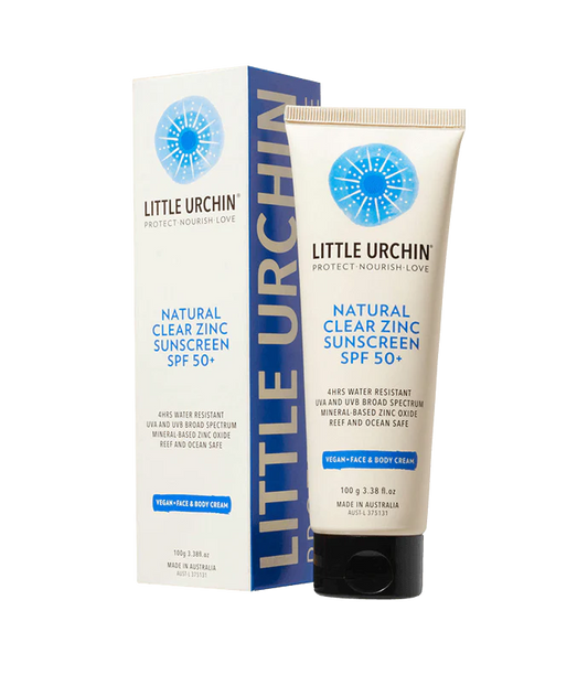 Little Urchin - Natural Clear Zinc Sunscreen SPF50+