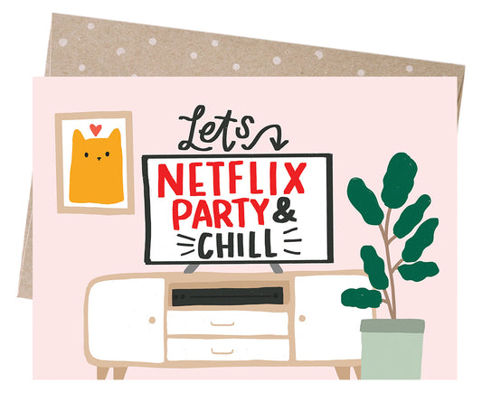 Earth Greetings - Greeting A5 Cards | Netflix and Chill