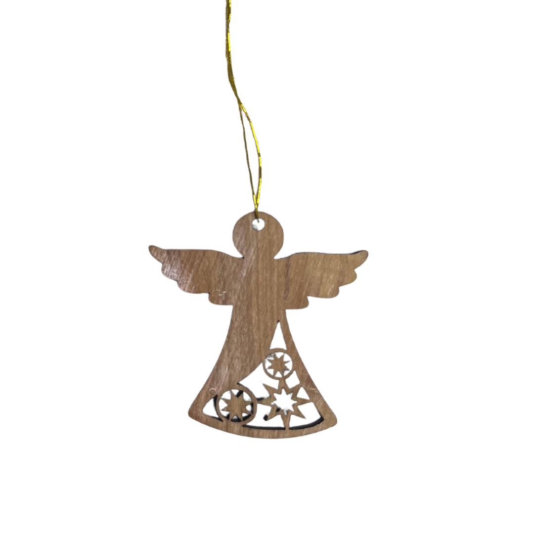 Holy Land Handicraft Cooperative Society - Angel with Starry Skirt Ornament