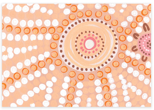 Earth Greetings - Recycled Folded Wrapping Paper | Our Mother the Sun