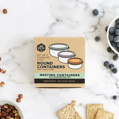 Ever Eco Round Nesting Containers