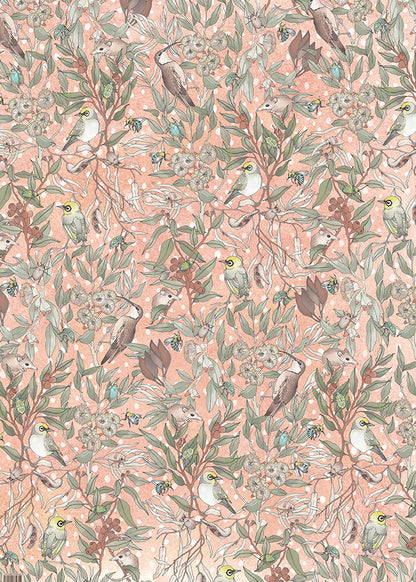 Earth Greetings - Recycled Folded Wrapping Paper | Pollinators