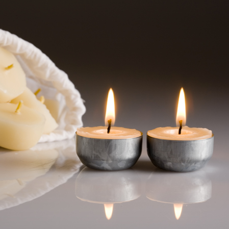 Northern Lights - Tealight Tin