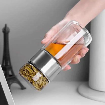Us & The Earth - Tea Infuser Drink Bottle