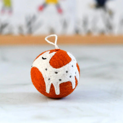 Tara Treasures - Felt Christmas Bauble Ornament