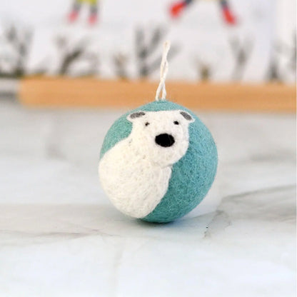 Tara Treasures - Felt Christmas Bauble Ornament