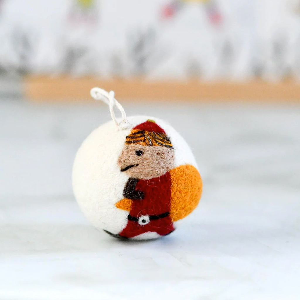 Tara Treasures - Felt Christmas Bauble Ornament