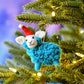 Tara Treasures Felt White Sheep Christmas Ornament