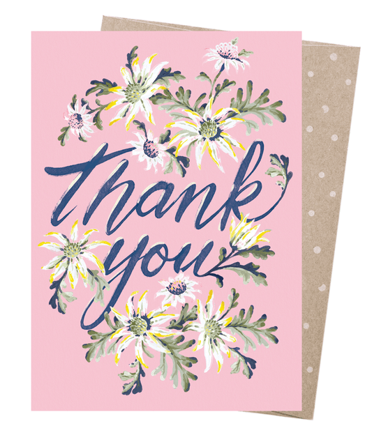 Earth Greetings - Greeting A5 Cards | Thank You Flannel Flowers