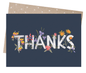 Earth Greetings - Greeting A5 Cards | Thanks Native Flowers