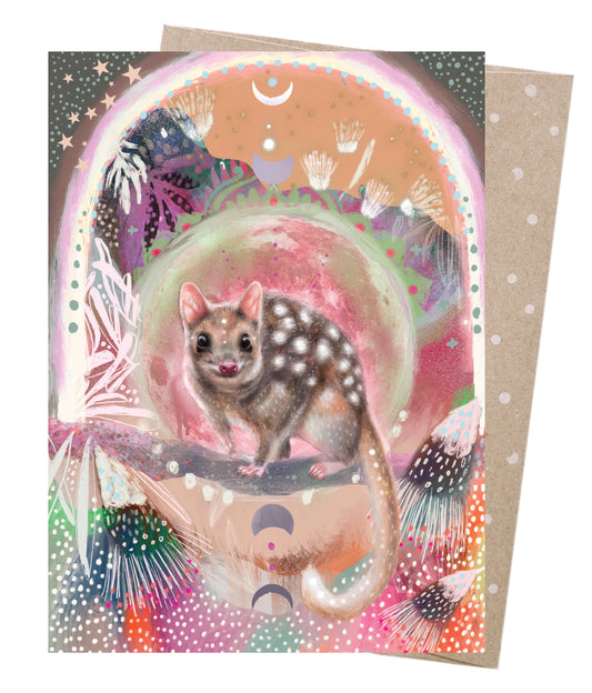 Earth Greetings - Greeting A5 Cards | Twilight Quoll