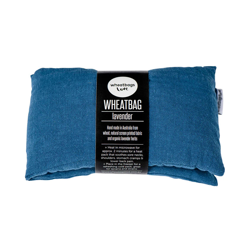 Wheatbags Love - Linen Wheatbag (Ocean)