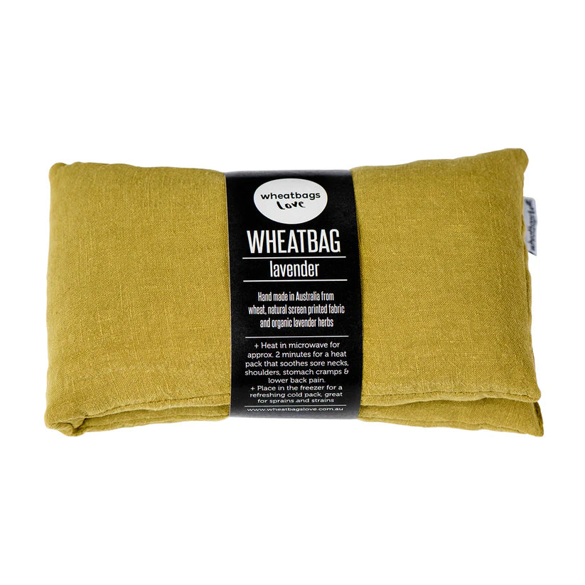 Wheatbags Love - Linen Wheatbag (Pistachio)