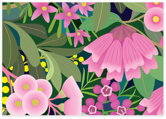 Earth Greetings - Recycled Folded Wrapping Paper | Where Flowers Bloom
