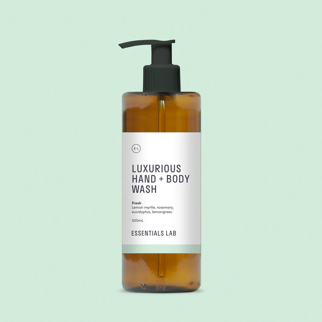 Essentials Lab · Fresh Luxurious Hand + Body Wash 500ml
