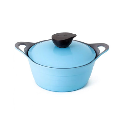 Neoflam Nature Chef Roca 20cm Casserole Induction Light Blue