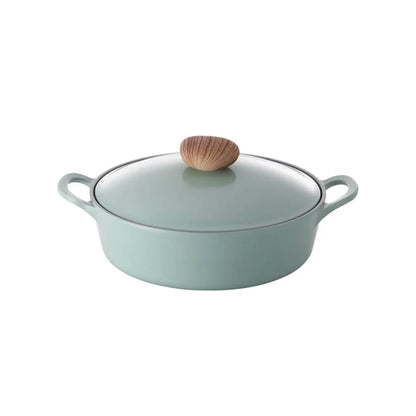 Neoflam Retro Casserole Induction With Die-Casted Lid Green