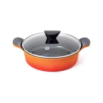 Neoflam Venn 24cm Low casserole Induction Orange